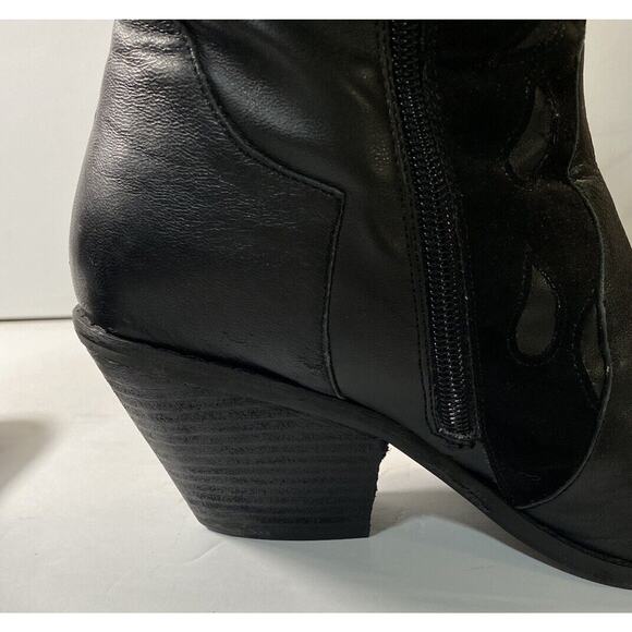 Carlos By Carlis Santana Axel Studded Western Boots 9.5 M $Retail $169 - Picture 9 of 11